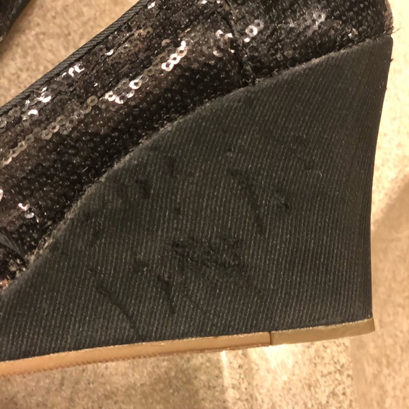 Tom peep toe wedges - Picture 3 of 3